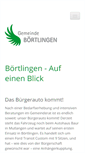 Mobile Screenshot of boertlingen.de